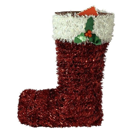 Tabletop Christmas Decorations 3 Pc Bright Boot Santa Knome Holiday Colors NEW - Picture 2 of 4